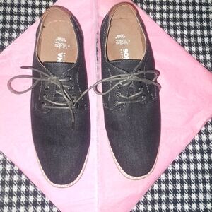 Sonoma Black Canvas Men's Oxfords
